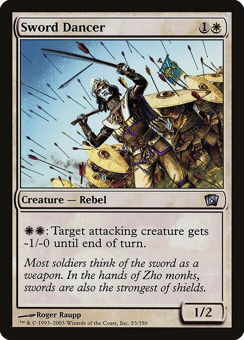 Sword Dancer highlighted card art