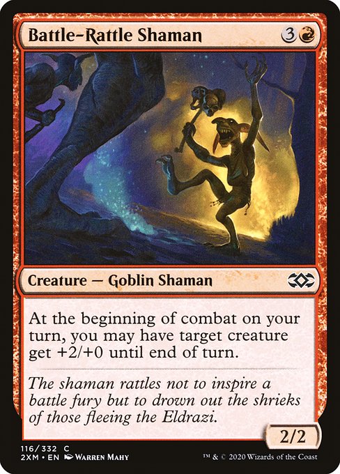 Battle-Rattle Shaman from Double Masters