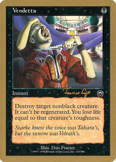 Vendetta from World Championship Decks 2001