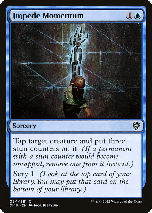 Impede Momentum highlighted card art