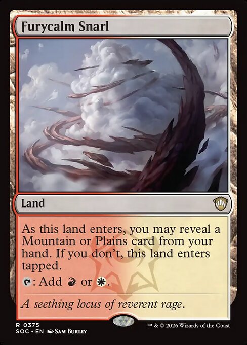 Furycalm Snarl highlighted card art