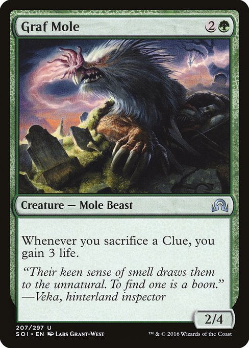 Graf Mole from Shadows over Innistrad