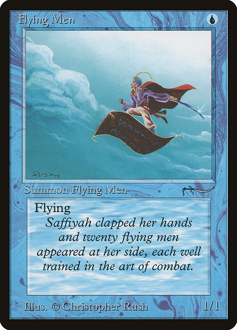 Flying Men from Arabian Nights