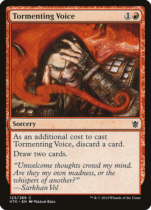 Tormenting Voice from Khans of Tarkir