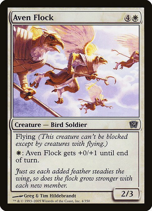 Aven Flock highlighted card art