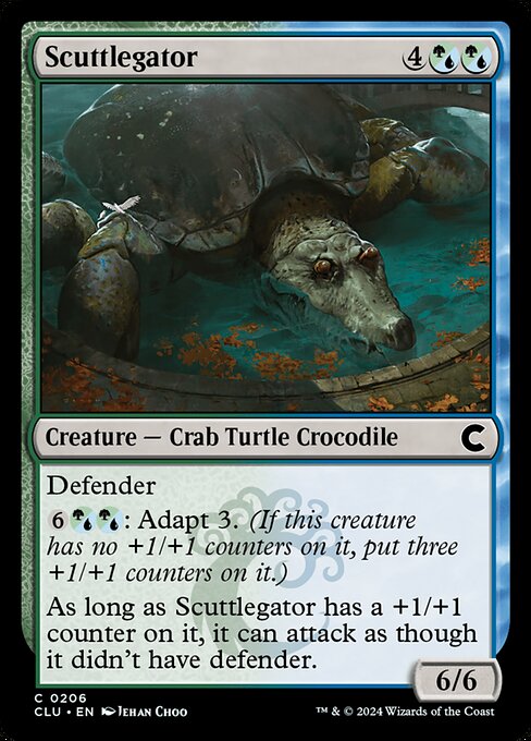 Scuttlegator highlighted card art