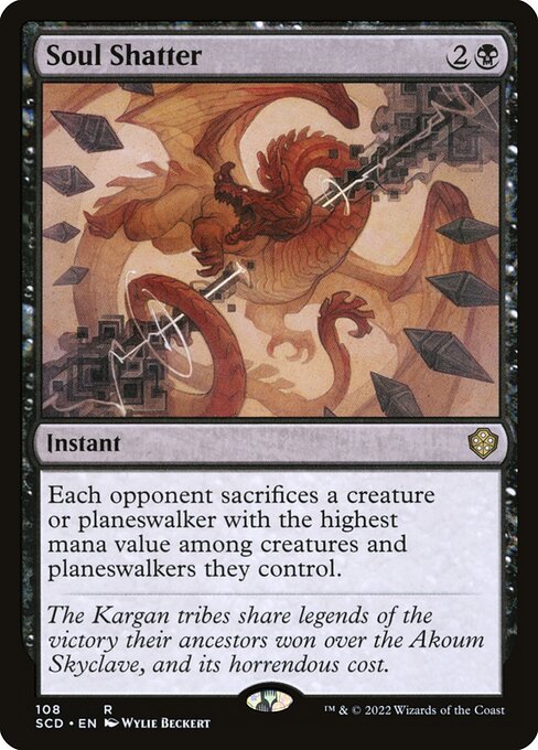 Soul Shatter highlighted card art