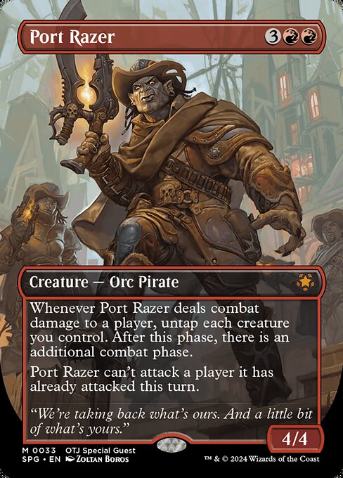 Port Razer highlighted card art