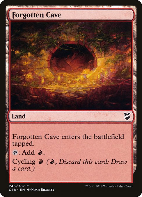 Forgotten Cave from Commander 2018