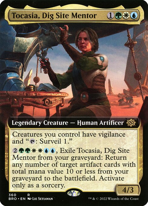 Tocasia, Dig Site Mentor from The Brothers' War