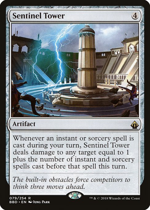 Sentinel Tower highlighted card art