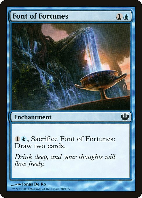 Font of Fortunes highlighted card art