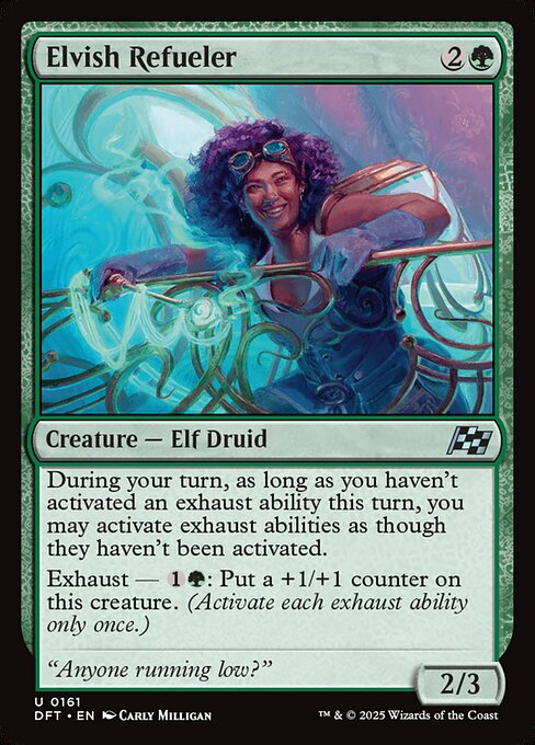 Elvish Refueler highlighted card art