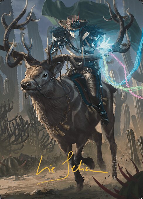 Oko, the Ringleader // Oko, the Ringleader from Outlaws of Thunder Junction Art Series