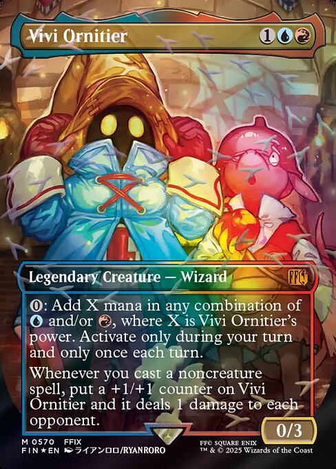 Vivi Ornitier highlighted card art