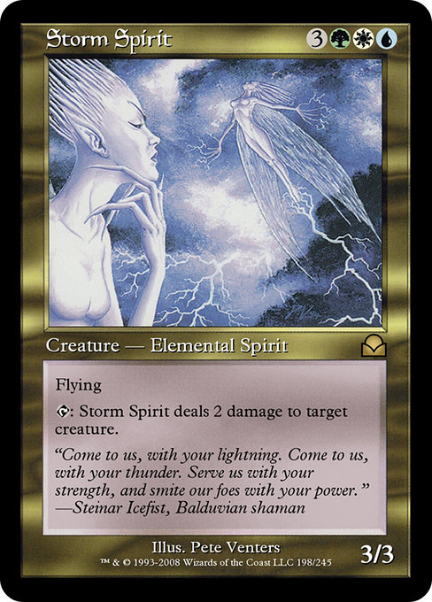 Storm Spirit highlighted card art