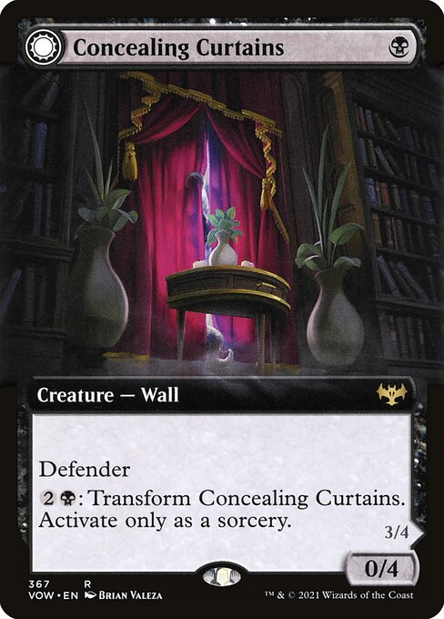 Concealing Curtains // Revealing Eye from Innistrad: Crimson Vow