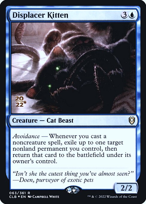 Displacer Kitten from Battle for Baldur's Gate Promos