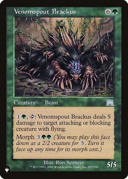 Venomspout Brackus highlighted card art