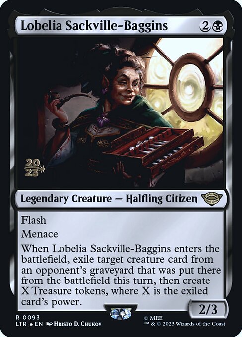 Lobelia Sackville-Baggins from Tales of Middle-earth Promos