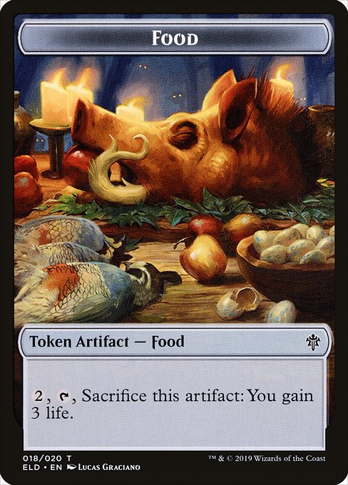 Food from Throne of Eldraine Tokens