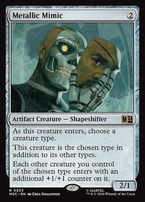 Metallic Mimic from Marvel Super Heroes Commander