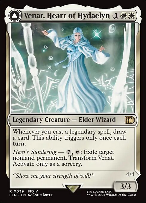 Venat, Heart of Hydaelyn // Hydaelyn, the Mothercrystal from Final Fantasy