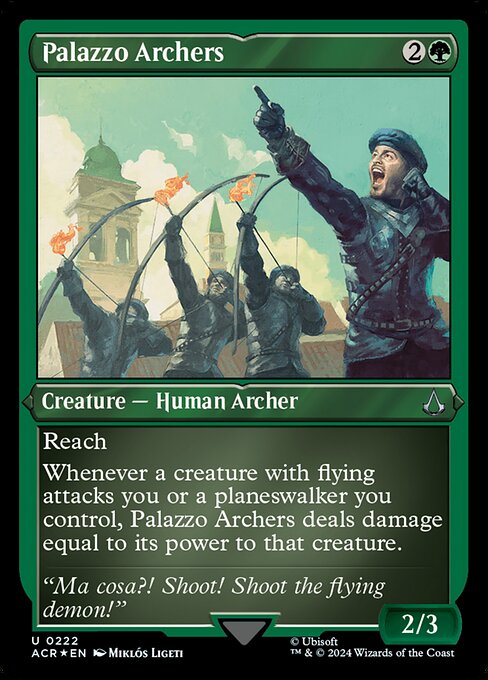 Palazzo Archers highlighted card art