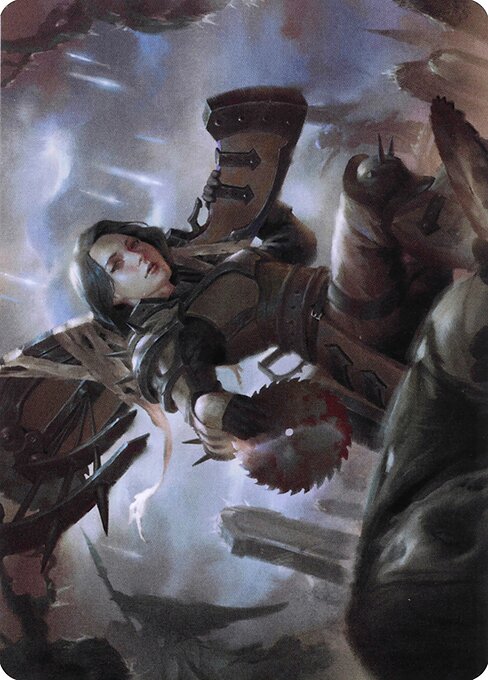 Sawblade Slinger // Sawblade Slinger highlighted card art