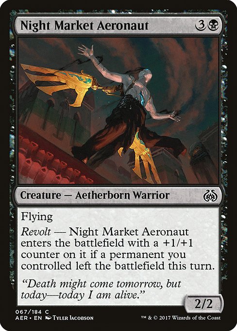 Night Market Aeronaut from Aether Revolt