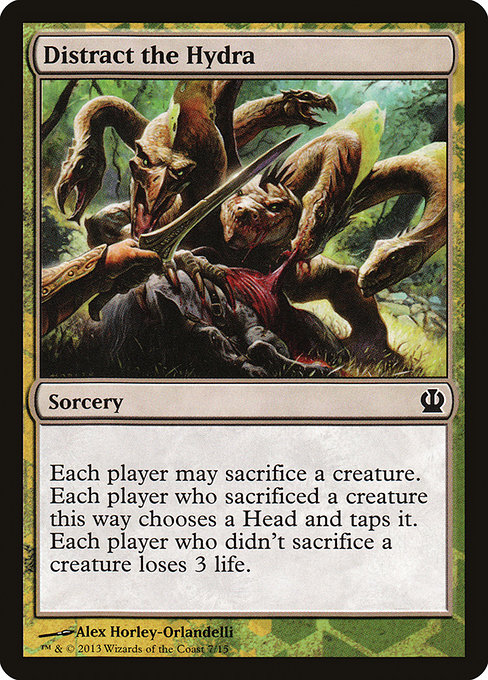Distract the Hydra highlighted card art