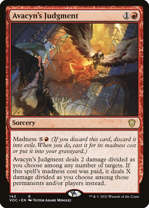 Avacyn's Judgment from Crimson Vow Commander
