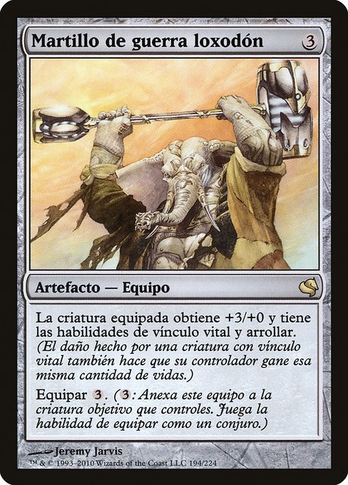 Loxodon Warhammer from Salvat 2011