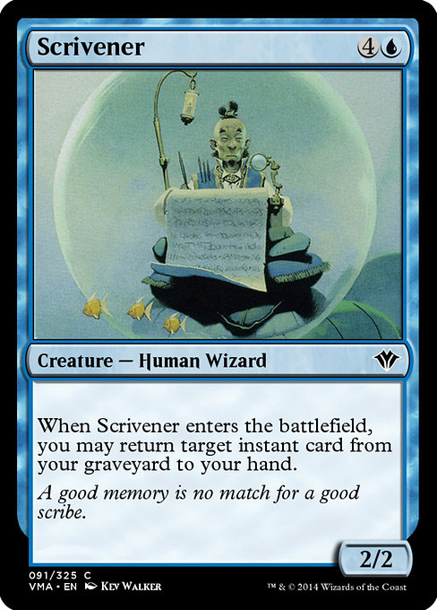 Scrivener from Vintage Masters