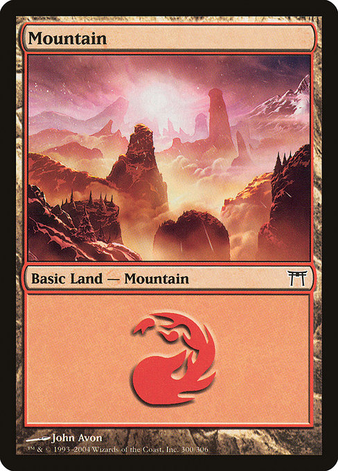 Mountain from Champions of Kamigawa