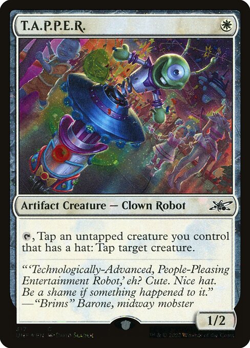 T.A.P.P.E.R. highlighted card art