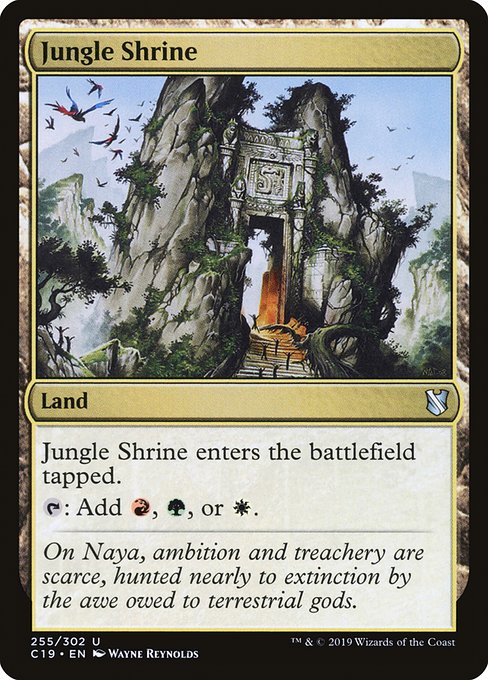 Jungle Shrine from Commander 2019
