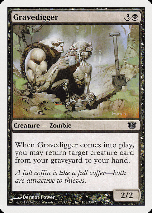 Gravedigger from Eighth Edition