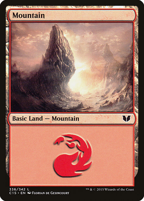 Mountain from Commander 2015