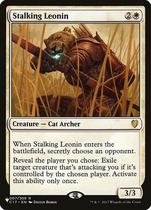 Stalking Leonin from The List