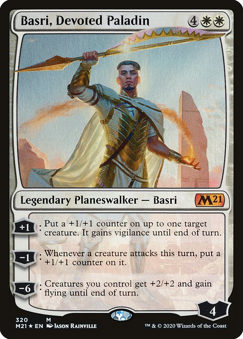 Basri, Devoted Paladin highlighted card art
