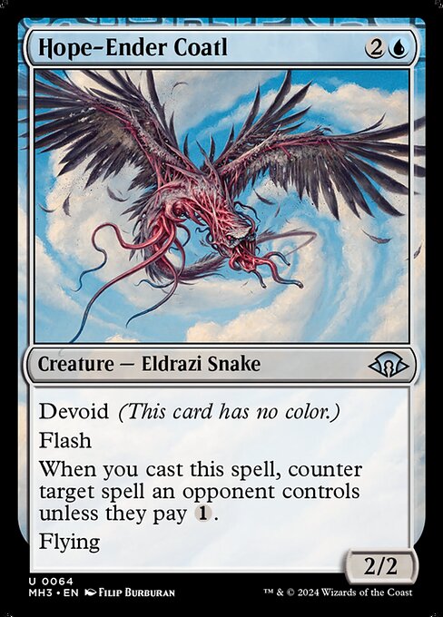 Hope-Ender Coatl highlighted card art