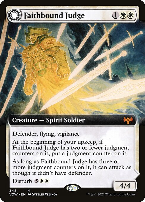 Faithbound Judge // Sinner's Judgment from Innistrad: Crimson Vow