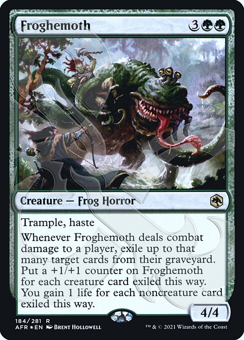 Froghemoth from Adventures in the Forgotten Realms Promos