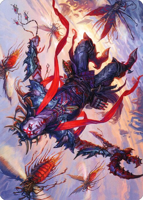 Scion of the Swarm // Scion of the Swarm highlighted card art