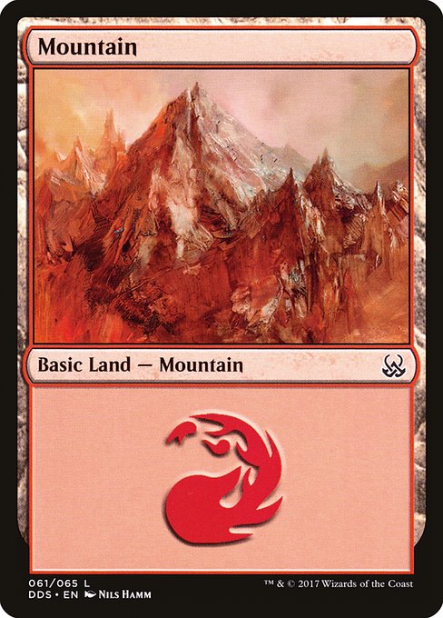 Mountain from Duel Decks: Mind vs. Might