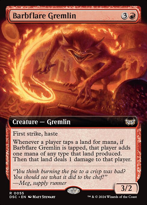 Barbflare Gremlin highlighted card art