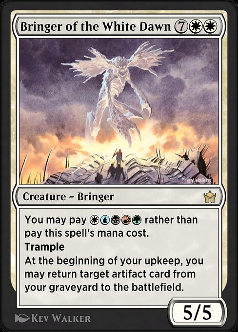 Bringer of the White Dawn highlighted card art