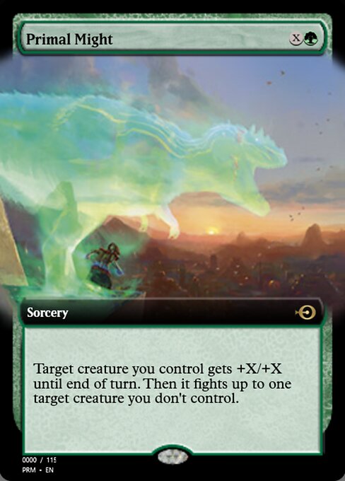 Primal Might from Magic Online Promos