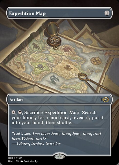 Expedition Map from Magic Online Promos